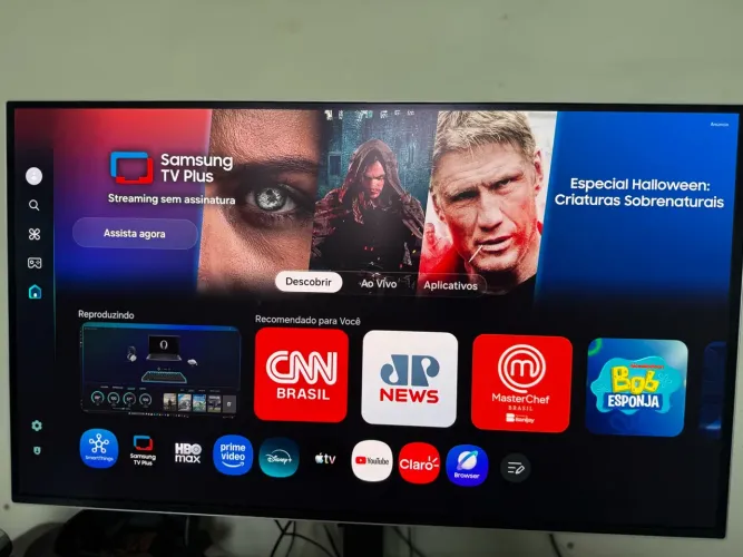 Monitor Gamer Samsung Odyssey Oled G8 32 240 Hz 0,03 Ms Uhd Cor Prata 127/220v