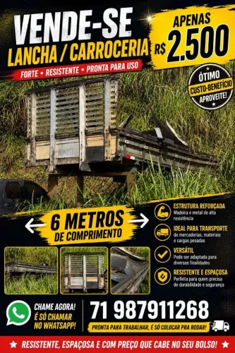 Carroceria caminhão!