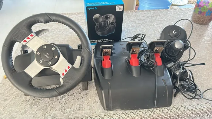 Volante G27+ Câmbio g29 ZERADO!!