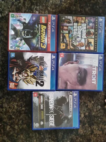 Mídia física Ps4