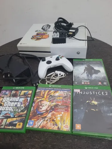 XBOX ONE COM CONTROLE DE SERIES S