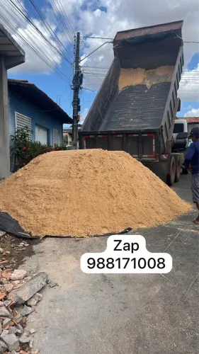 AREIA E BRITA MATERIAL pra sua OBRA 