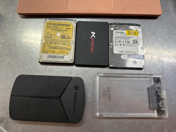 Hd externo + case 