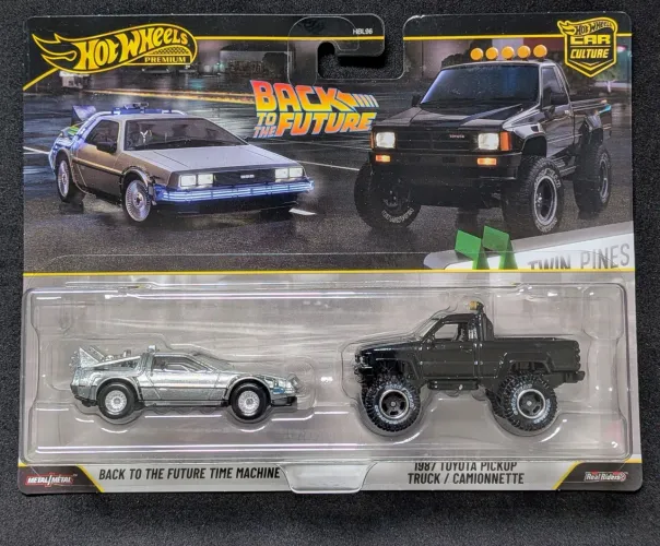 Hot Wheels Dual Pack Car Culture - Back To The Future