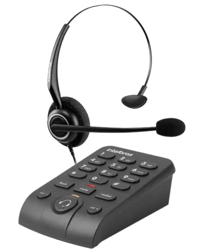 Headset intelbras 5 unidades