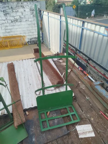 Carrinho de carga sem roda