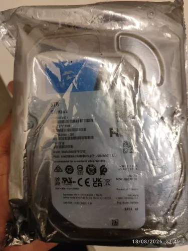 Disco rígido 6tb Skyhawk nunca usado novo