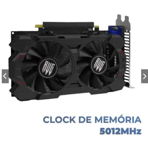 Placa De Video Gamer Nvidia Geforce Gtx750 Gddr5 4gb 128bits