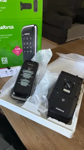 Fechadura Sobrepor Intelbras FR 101 Touch 2 anos de garantia