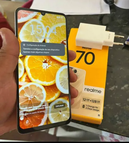 Realme Note 70 128GB / 12 RAM - NOVO
