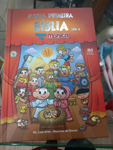 Livro a bíblia turma da Mônica