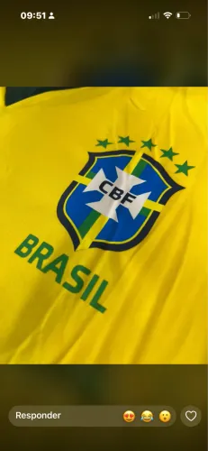 Camisas do Brasil masculina 