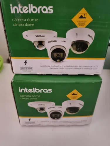 2 Camers intelbras Dome VHD 1120 D G7