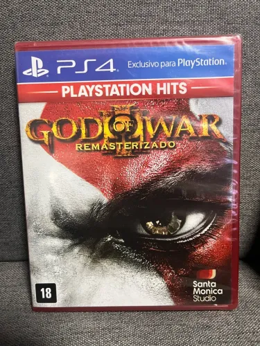 GOD OF WAR 3 Remaster PLAYSTATION HITS - PS4 - NOVO LACRADO