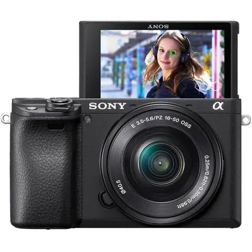 Câmera Sony A6400 Mirrorless Com Lente 16-50mm Nova Lacrada
