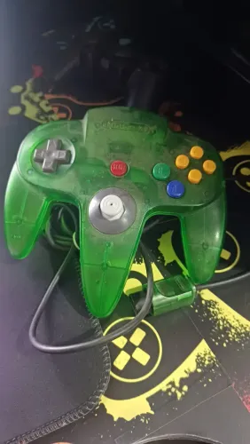 Controle n64 traslucido 