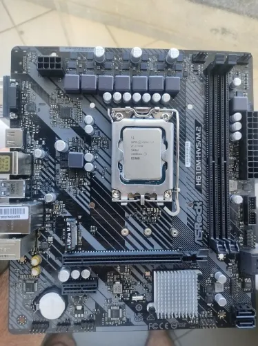 Placa Mãe ASRock H610M-HVS/M.2 R2.0 DDR4 LGA1700 Micro ATX Intel