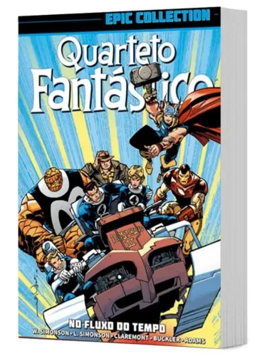 Quarteto Fantastico No Fluxo do Tempo Marvel Epic Collection