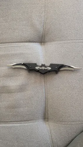 Canivete Dobrável Duplo Assistido do Batman - Coleção/Tático (Semi-novo)