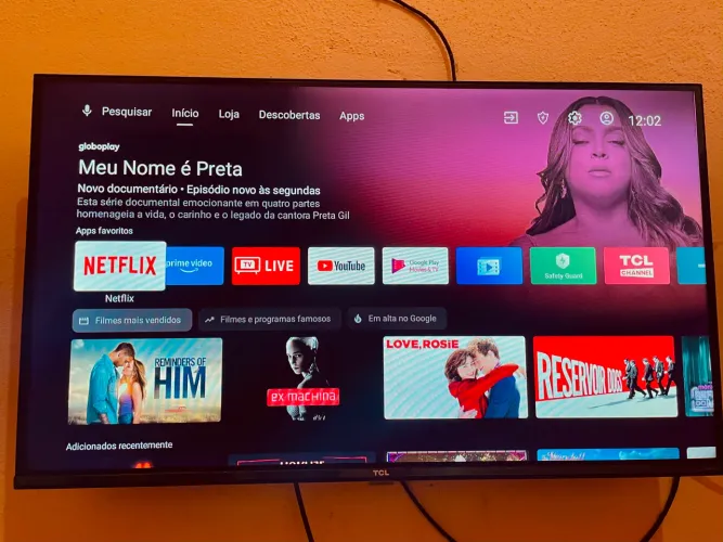 Smart tv 32 polegadas Android TCL