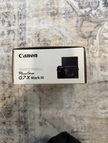 Brand new Canon G7X MK III