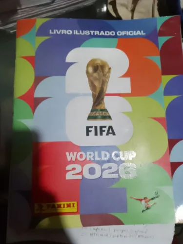 Álbum da copa de 2026 capa mole