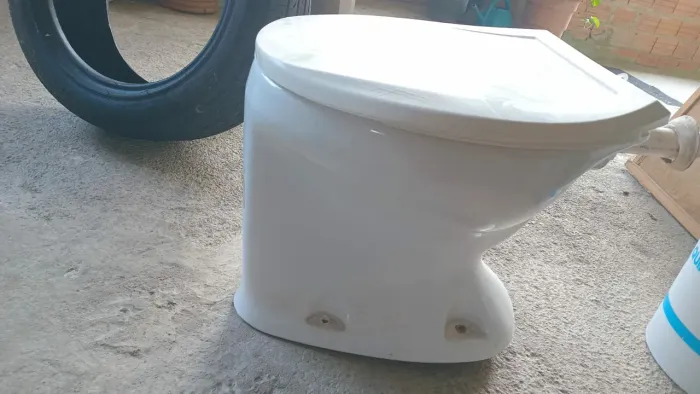 Vaso sanitario com acento