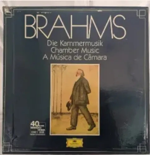 Discos Johannes Brahms - Die Kammermusik · Chamber Music · a Música De Câmara Box com 15un
