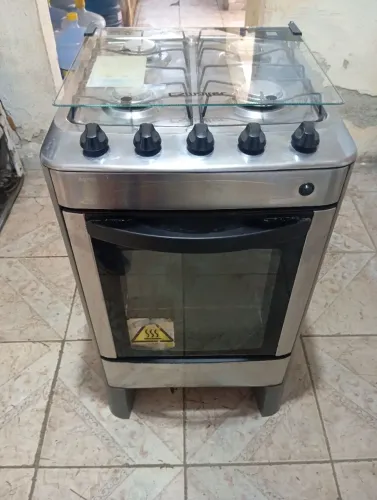 FOGÃO ESMALTEC FUNCIONANDO PERFEITAMENTE FAÇO A ENTREGA ACEITO CARTÃO( MANUAL)