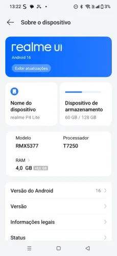 troco Realme p4 lite em iphone