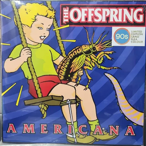 LP IMPORTADO THE OFFSPRING LACRADO - AMERICANA - LIMITED EDITION SAND FLEA COLOUR