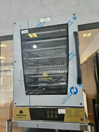 forno elétrico 8 formas 35x35 com vapor - novo