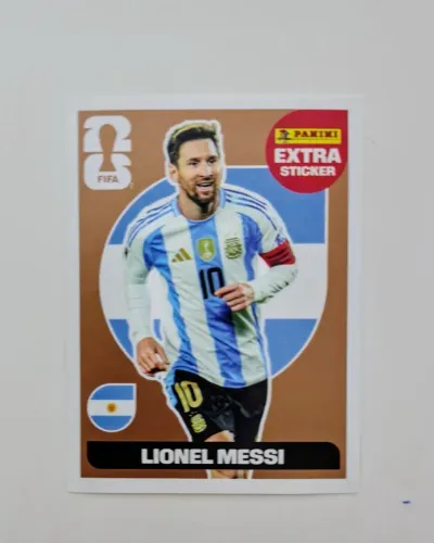 Figurinha Legend Bronze do Messi 2026