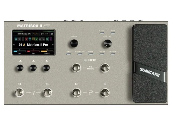 Pedaleira Sonicake Matribox II Pro