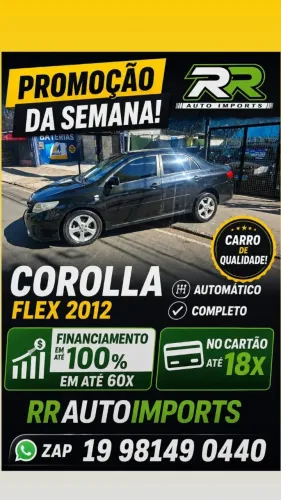 Toyota Corolla GLI 1.8 Flex 16V Aut. 2012