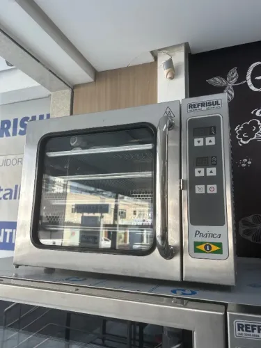 Forno convecção Prática com vapor