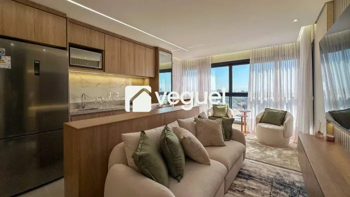 Apartamento mobiliado de 66m² com 2 suítes para alugar no bairro Nova Campinas, Campinas/S