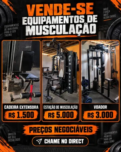 Máquinas de academia.