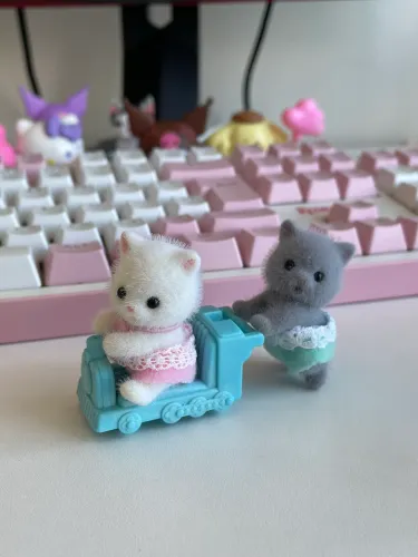Sylvanian families Irmãos bebê persa