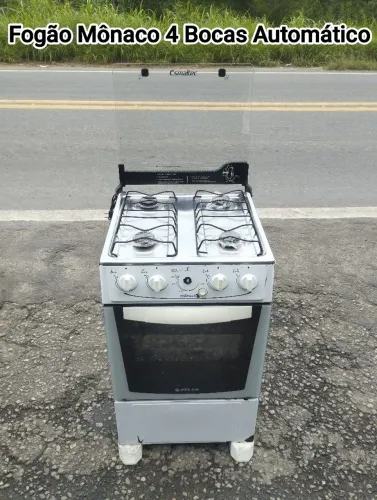 Fogão Mônaco 4 bocas automático 