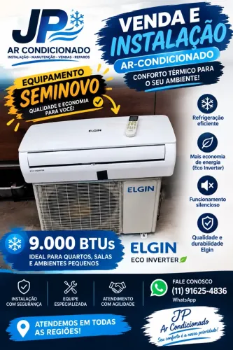 Venda ar condicionado semi novo
