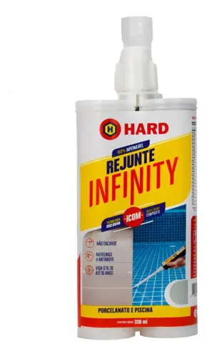 Rejunte Infinity - GRAFITE - cartucho bicomponente 330ml