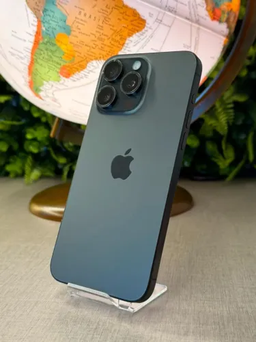 iPhone 15 Pro Max 256GB - Lindo demais, todo original - Até 18x