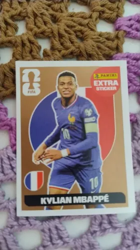 Figurinha lendária mbappe bronze