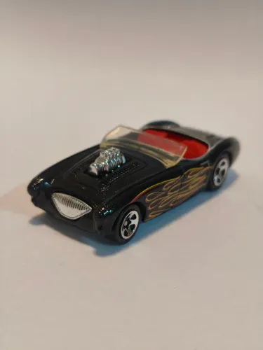 Hot Wheels 152/2003 Austin Healey Pride Rides Black 1/64