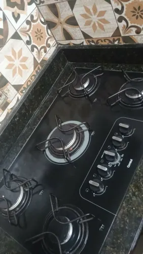 Vendo fogão cooktop com mangueira e Registro cinco bocas
