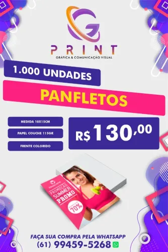 Gráfica Rápida | Cartão de Visita, Panfleto, Adesivo, Banner e Impressos