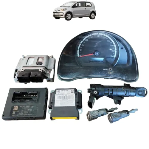 Kit Code Módulo Injeção Vw Up 1.0 12v Manual 2014 2015