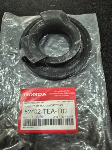 Borracha calço sup da mola amortecedor traseiro Honda Civic 2017 a 2021 novo Genuíno 