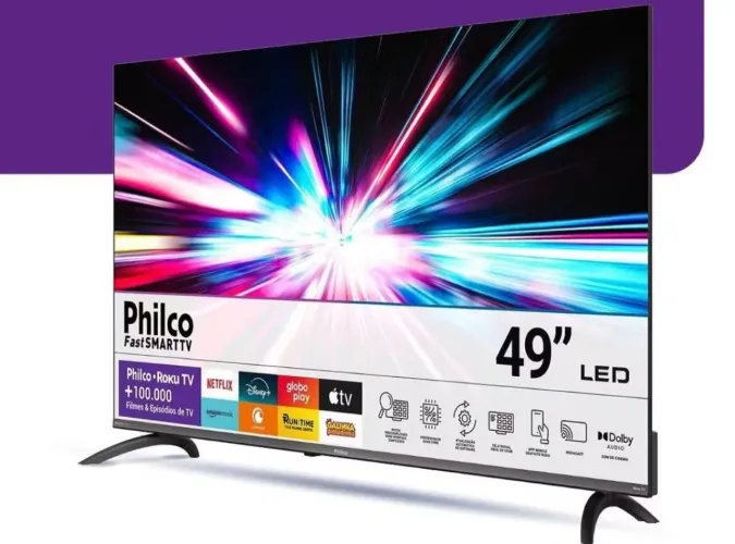 Smart TV Philco 49 4k nova na caixa lacrada